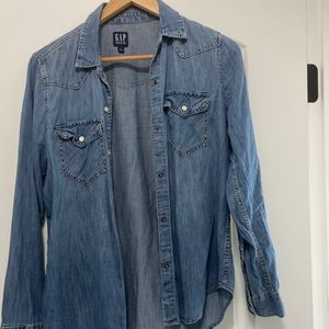 GAP Denim Western Shirt